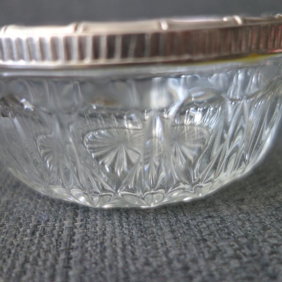 Vintage Fancy Bowl with Metal and Handles - Picture 6 of 10